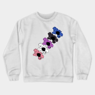 Genderfluid Bears Crewneck Sweatshirt